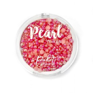 Picket Fence Studios - Flatback Pearls - Bright Pink&Coral