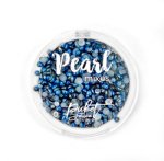 Picket Fence Studios - Flatback Pearls - Navy Blue&Charcoal Gray