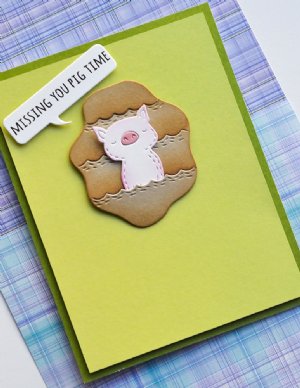 Poppystamps - Die - Whittle Pig