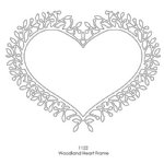 Poppystamps - Dies - Woodland Heart Frame