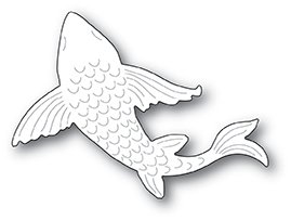 Poppystamps - Dies -  Large Lovely Koi