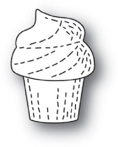 Poppystamps - Die - Whittle Cupcake