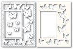Poppystamps - Die & Stencil - Beautiful Butterflies Sidekick Frame