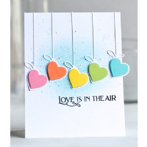 Poppystamps - Dies - Hanging Heart