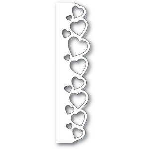 Poppystamps - Dies - Samba Heart Border