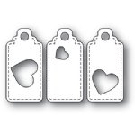 Poppystamps - Dies - Heart Tag Trio