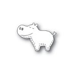 Poppystamps - Die - Whittle Happy Hippo