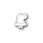 Poppystamps - Die - Whittle Floating Hippo