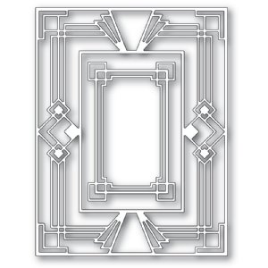 Poppystamps - Dies - Stepped Deco Frame