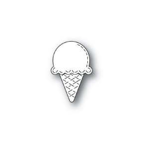Poppystamps - Die - Whittle Ice Cream Cone