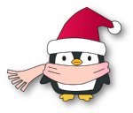 Memory Box - Die - Winter Wrap Penguin