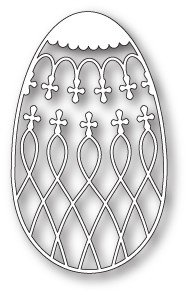 Poppystamps - Dies - Ornate Egg