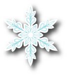 Poppystamps - Cling Stamps - Anna Snowflake