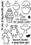 Poppystamps - Clear Stamp - To All My Peeps