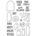 Poppystamps - Clear Stamp - Halloween Ingredients