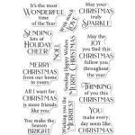 Poppystamps - Clear Stamp - Christmas Sparkle