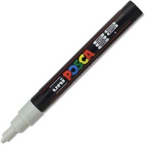 Posca - Paint Marker - PC-3M Fine - White