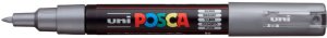 Posca - Paint Marker - PC-1M Extra Fine Bullet - Silver