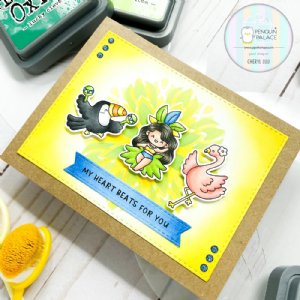 Penguin Palace - Stencils - Dahlia
