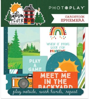 Photo Play Paper - Ephemera - Cabin Fever