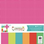 Photo Play Paper - 12X12 Solids+ Paper Pack - Tulla & Norbert's Christmas Party