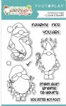 Photo Play - Clear Stamps - Christmas Party Gnomies