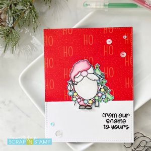 Photo Play Paper - Christmas Party Gnomies - Clear Stamps