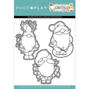 Photo Play Paper - Christmas Party Gnomies - Dies