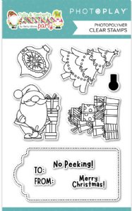 Photo Play Paper - Christmas Party Christmas Morning - Clear Stamps