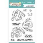 Photo Play Paper - Christmas Party UGLY Sweater - Clear Stamps