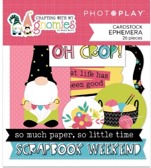 Photo Play Paper - Crafting With My Gnomies -  Ephemera