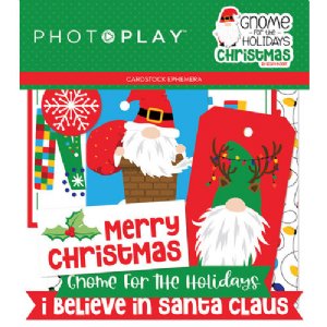 Photo Play - Ephemera - Gnome for Christmas