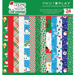 Photo Play Paper - Gnome for Christmas - 6x6 Pad