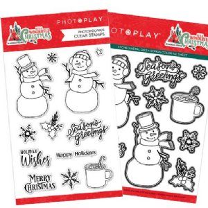 Photo Play - Stamp & Die Combo - Wonderful Christmas