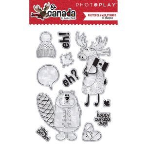 Photo Play - Clear Stamp - O Canada