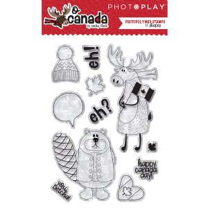 Photo Play - Clear Stamps - O Canada