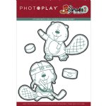 Photo Play Paper - Dies - O Canada 2 - Beaver Hockey