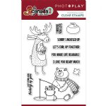 Photo Play - Clear Stamp - O Canada 2 - Moose & Bear