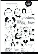 Say It With Stamps - Clear Stamp - Rainbow Critters