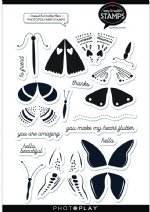 Say It With Stamps - Clear Stamp - Beautiful Butterflies