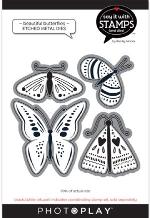 Say It With Stamps - Dies - Beautiful Butterflies