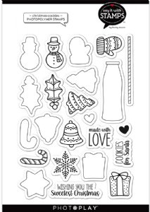 Say It With Stamps - Clear Stamps - Christmas Cookies