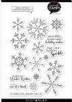 Say It With Stamps - Clear Stamp - Layered Snowflakes