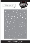 Say It With Stamps - Dies - A2 Falling Snow Coverplate