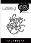 Say It With Stamps - Dies - Happy Holidays Word