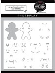 Say It With Stamps - Stencils - Gingerbread Cookies