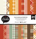 Say It With Stamps - 6X6 Paper Pad - Fall Plaid