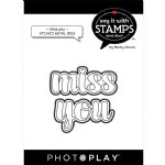 Say It With Stamps - Dies - Miss You