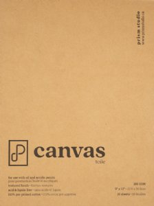 Prism Studio - Canvas Pad - 9" x 12"