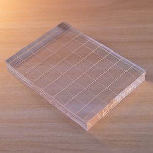 Prism Studio - Acrylic Stamping Blocks (with Grips) - 3" X 4"